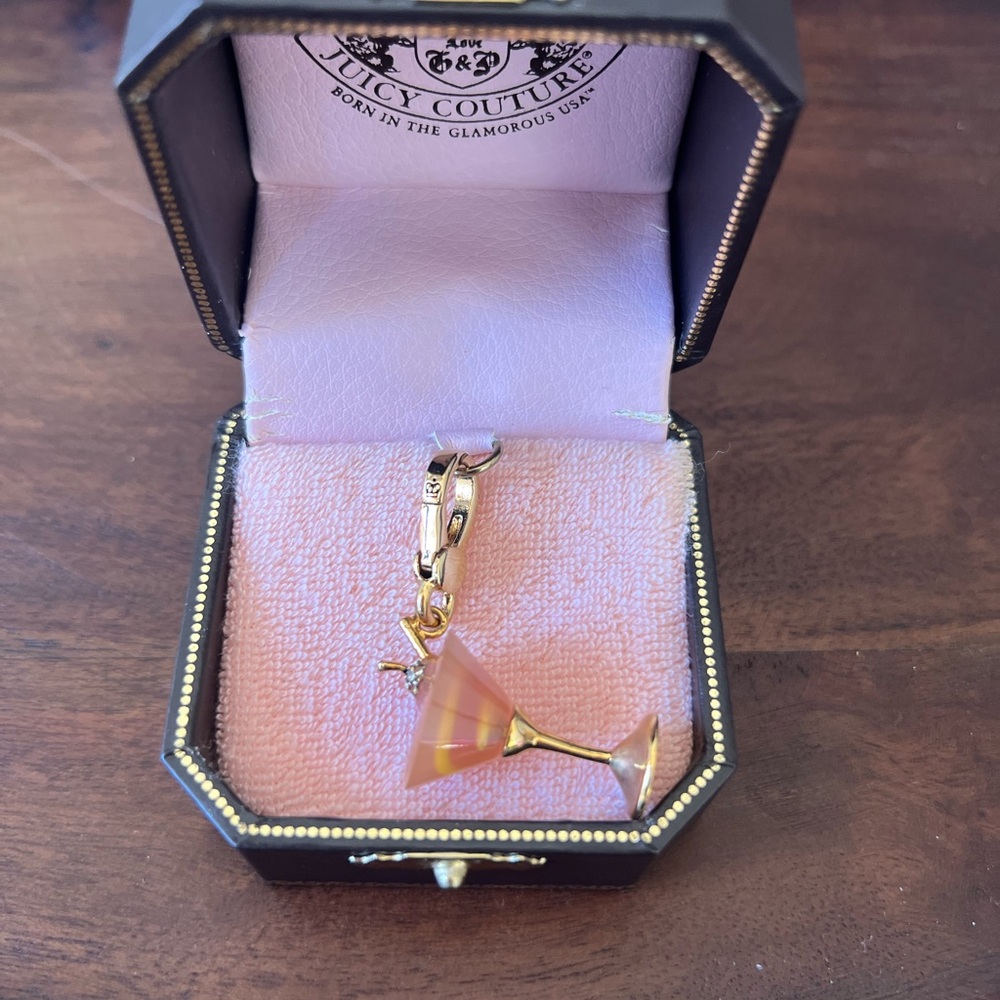 Juicy Couture Martini Charm (Rare)